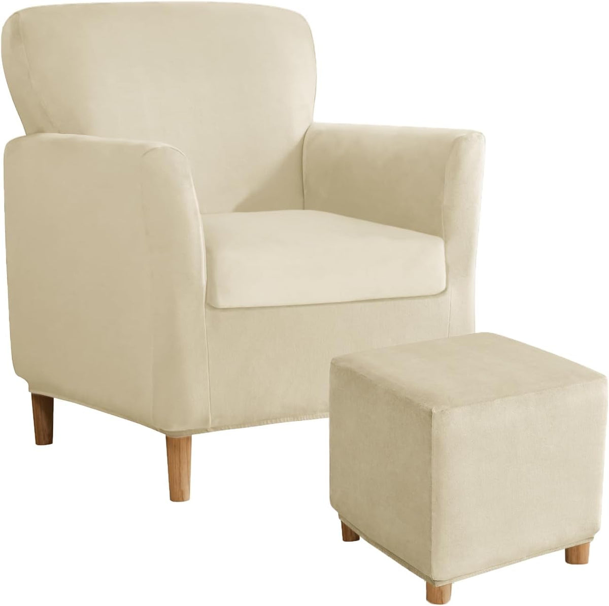 Cette piece de remplacement aux appuis antiderapants, avec un element textile lavable