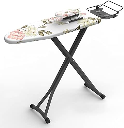 Decouvrez cette table de repassage au plateau etendu avec une hauteur reglable