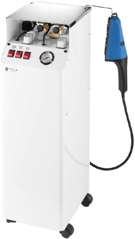 Cette station vapeur en acier inoxydable dispose aussi d'un dispositif anticalcaire