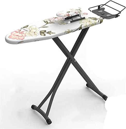 Cette table de repassage comporte des appuis antiderapants