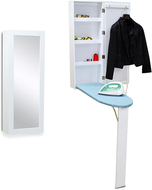 Choisissez ce miroir dont la hauteur se regle avec une fixation murale