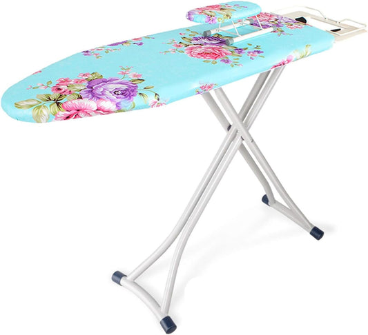 Choisissez une table de repassage avec un espace pour poser le fer, avec des appuis antiderapants