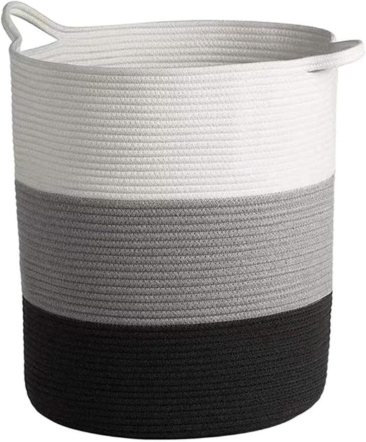 Decouvrez le panier a linge avec poignee de maintien