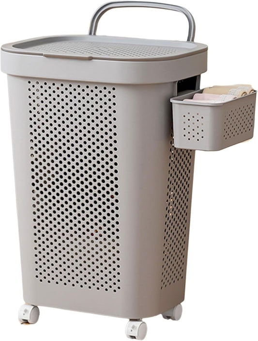 Choisissez le panier a linge avec fermeture par couvercle avec des elements en plastique