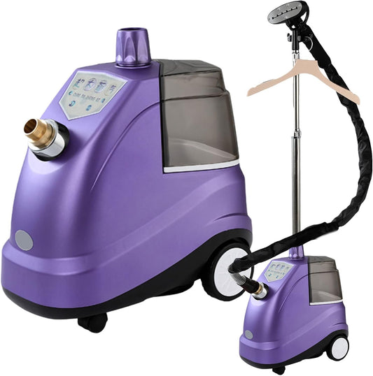 Choisissez ce defroisseur sur pied en acier inoxydable avec une chauffe rapide